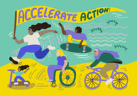 Image 2 of 'Accelerate Action' A3 Print