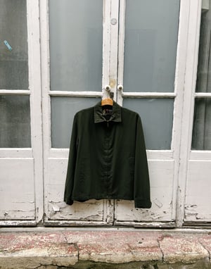 Vintage USA Work Shirt Jacket in Olive - Size 48