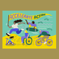 Image 3 of 'Accelerate Action' A3 Print