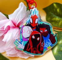 Image 1 of SpiderVerse Acrylic Charm