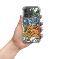 Image 15 of Art Nouveau Inspired Colorful Quartet Boho Hippie Floral Sketch Clear Case for iPhone®