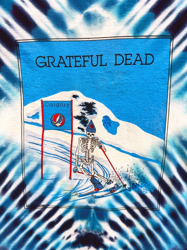 Grateful Dead 1988 New Year's Eve T-Shirt - Size L