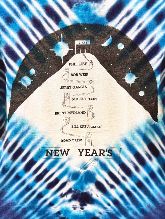 Grateful Dead 1988 New Year's Eve T-Shirt - Size L