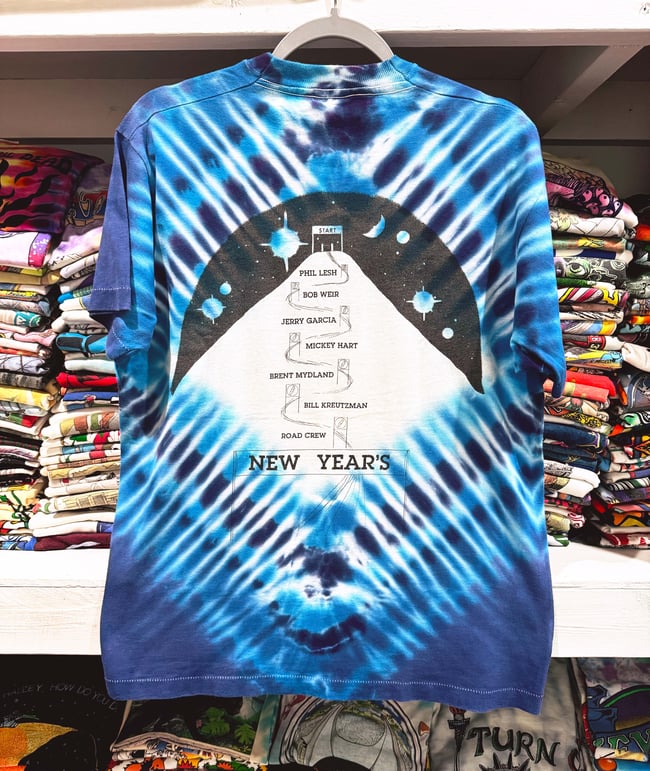 Grateful Dead 1988 New Year's Eve T-Shirt - Size L