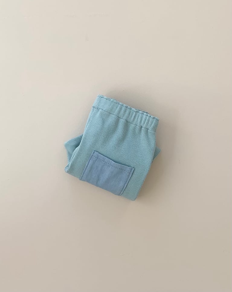 LEGGING TELMA bleu vert Image 2