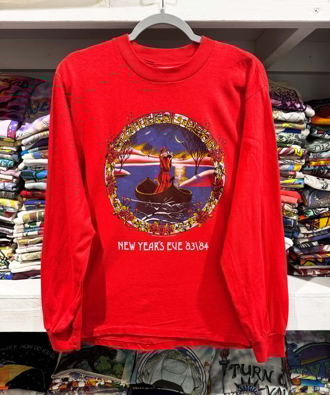 Grateful Dead 1983 New Year's Eve Longsleeve Shirt - Fits M