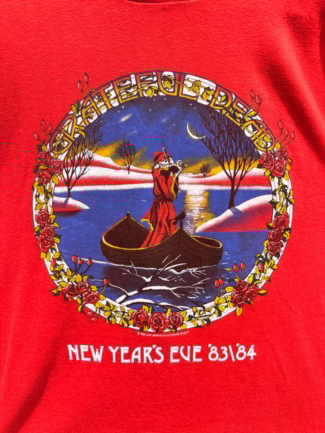 Grateful Dead 1983 New Year's Eve Longsleeve Shirt - Fits M