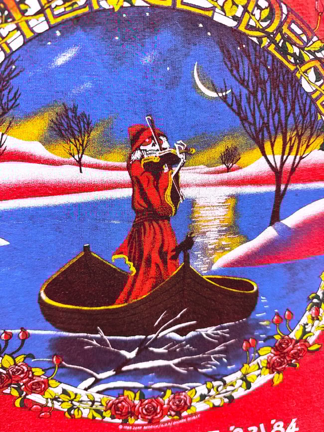 Grateful Dead 1983 New Year's Eve Longsleeve Shirt - Fits M