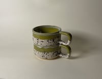 Image 3 of Stacking Mug Set - Olive Speckle