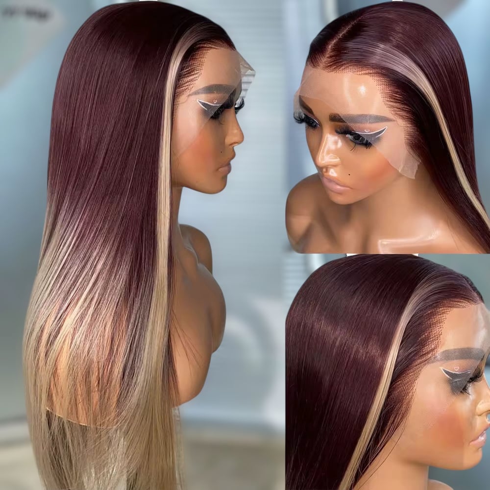 Image of Peanut Butter Jelly Lace Wig