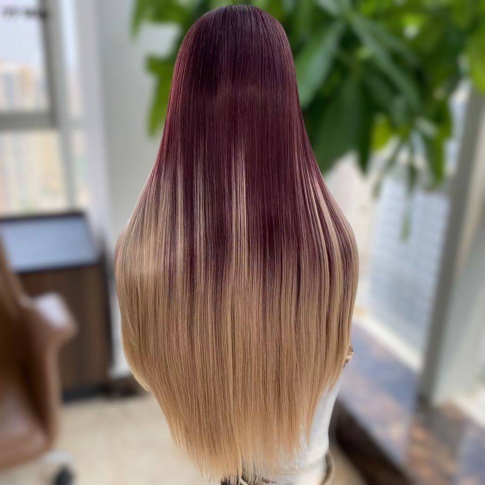 Image of Peanut Butter Jelly Lace Wig