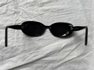 Agnes B. Vintage Black Sunglasses 1998 - OS