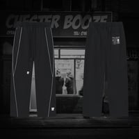 Image 1 of MNK Reflection Striped Straight-Leg Sweatpants