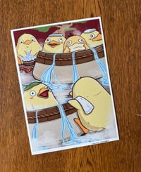 Duck Spirit Bath Print