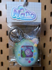 Image 3 of Holographic Nano Shaker Keychain