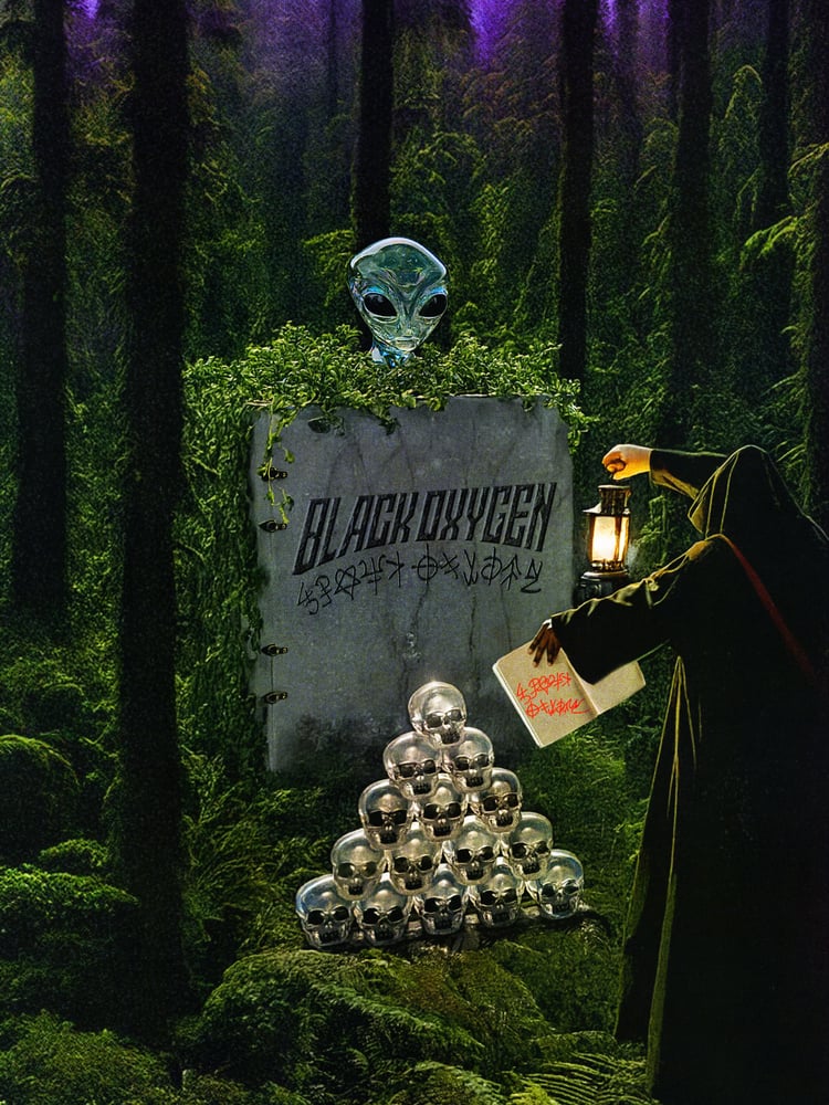 Image of Bam Margera x Black Oxygen - Strigoi Hoodie