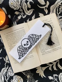Image 1 of Winged Skull Bookmark