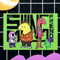 Smiling Friends Graphic Print