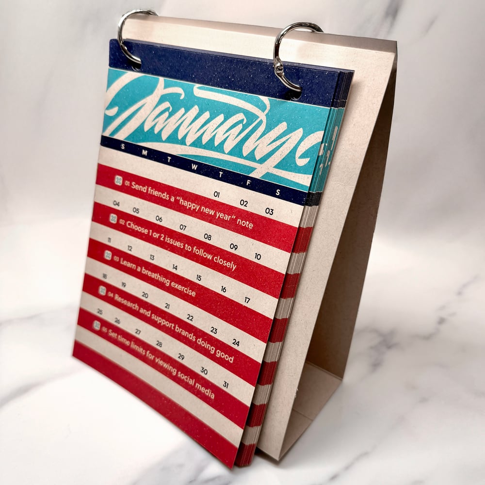 Image of The People's Calendar 2026: A Weekly Action Guide