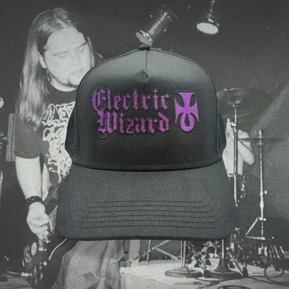 ELECTRIC WIZARD HAT - BLACK