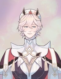 Image 2 of Dahlia • Genshin Impact, Medium Print