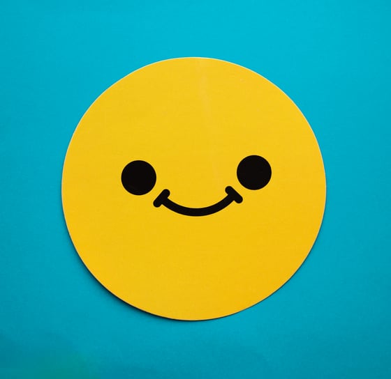 Image of XL Miles face sticker