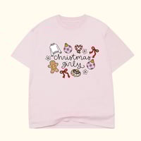 Image 1 of Christmas Girly Tshirt