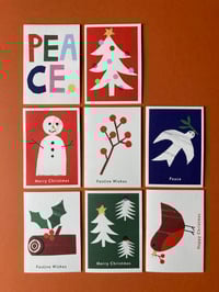 Image 1 of Christmas mini cards - Pack 1