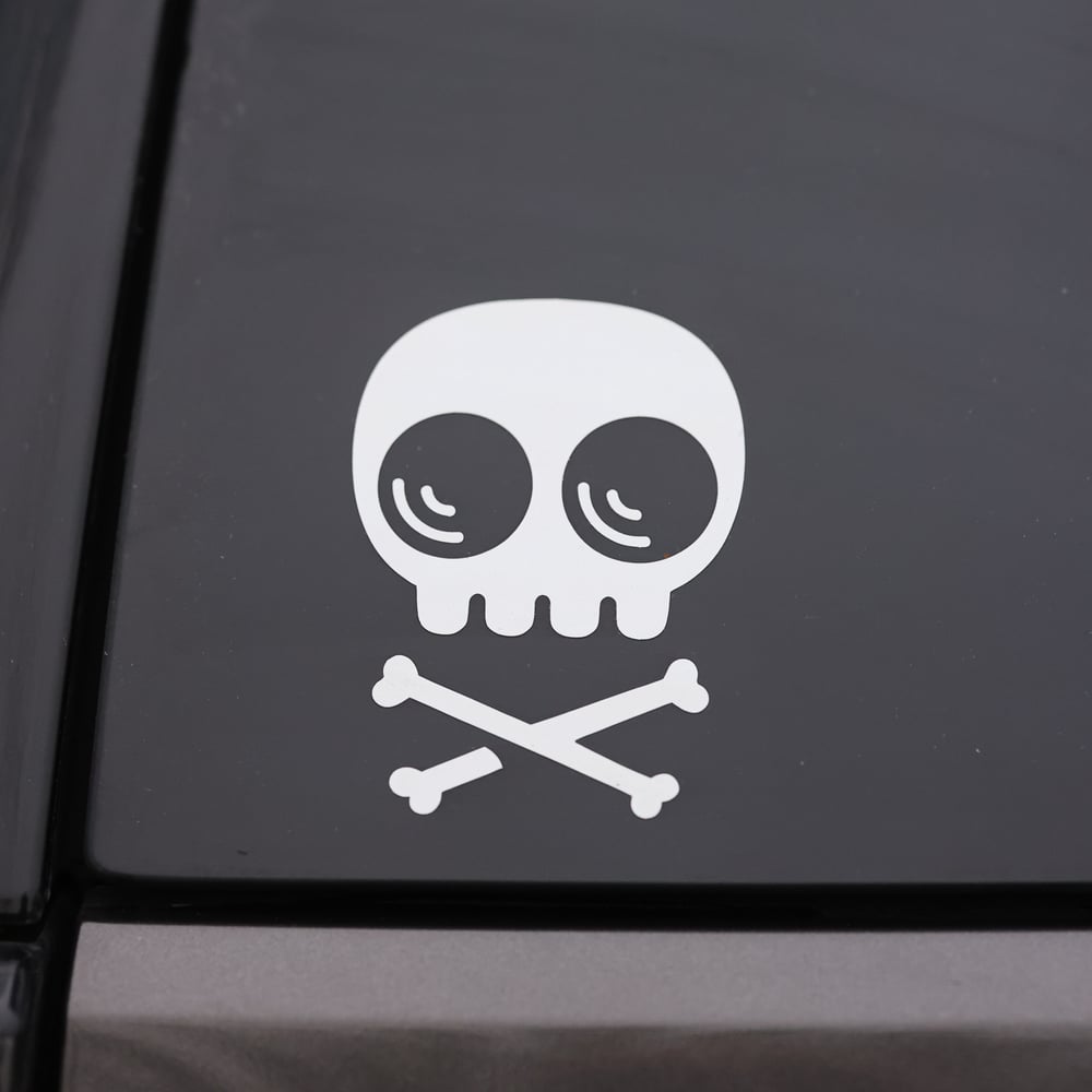 Image of Skully Transfer Decal 