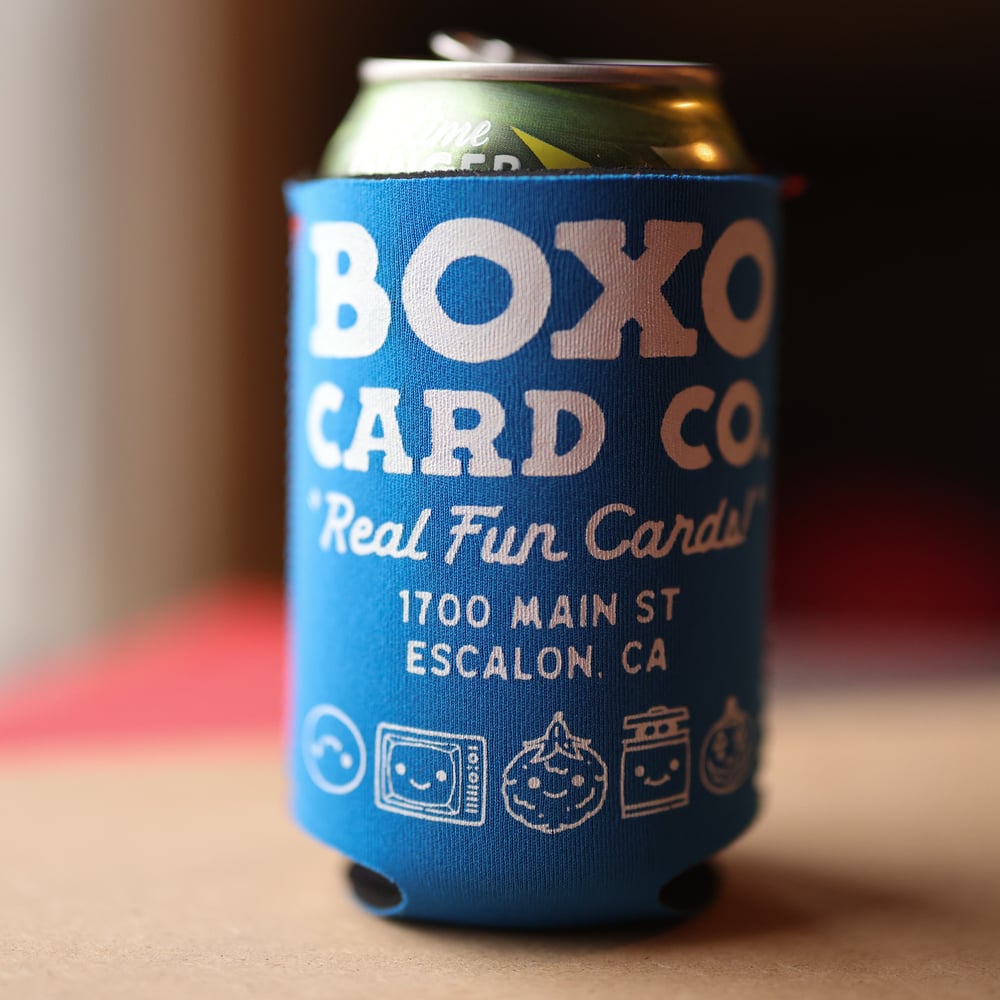 Image of Boxo Card Co. Koozie