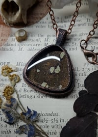 Image 2 of Snake Skin Pendant - Green Tree Python