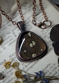 Image 3 of Snake Skin Pendant - Green Tree Python