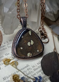 Image 4 of Snake Skin Pendant - Green Tree Python