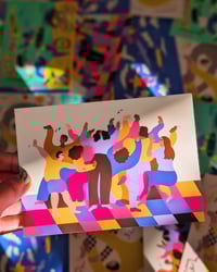 Image 1 of 'Every Floor is a Dancefloor' A6 Postcard