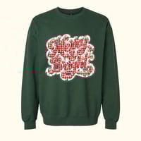 Merry & Bright Green Sweatshirt