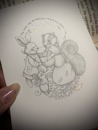 Image 4 of FEBRUARY DESPATCH TEN WORDS Lucky Dip Original illustration