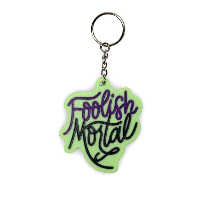 Foolish Mortal Keychain/Bag Charm