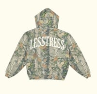 Image 2 of Camo Zip Up hoodie LS