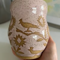 Image 4 of Little Botanical Birdie Vase