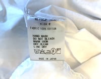 Image 7 of Freemans Sporting Club white cotton shirt, Japan-made, size M