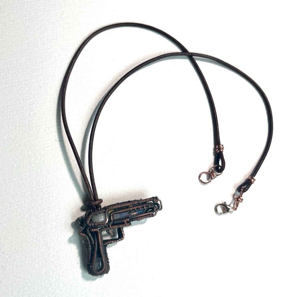 Image of Desert Eagle with Moonstones & Opalite 