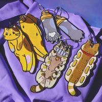 Image 1 of Embroidered Keychains