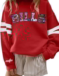 Image 3 of Bills Mafia Varsity Crewneck