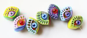 Making Eyes - 7 not-TOO-observant beads
