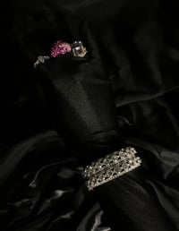 Image 2 of Angel Dust 2-Piece Set Bracelet SILVER