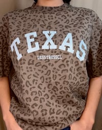 Image 3 of TX Leopard Print Tshirt
