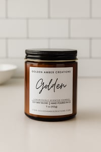 Mystic Amber Candle Collection - Golden