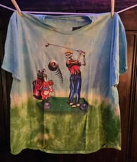 Image 1 of Grateful Dead tie dye golf tour t-shirt, 3X