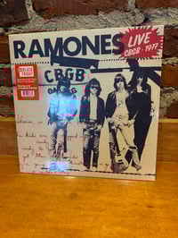 Image 1 of RAMONES Live at CBGB, 1977