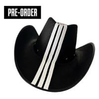 Image 1 of [SHOW COLLECTION ONLY] Three Stripe Cowboy Hat (Very Limited Run)